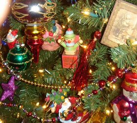 i love decorating our 1895 queen anne victorian for christmas with 12 trees, christmas decorations, seasonal holiday decor, wreaths, Vintage Hallmark ornaments on master tree