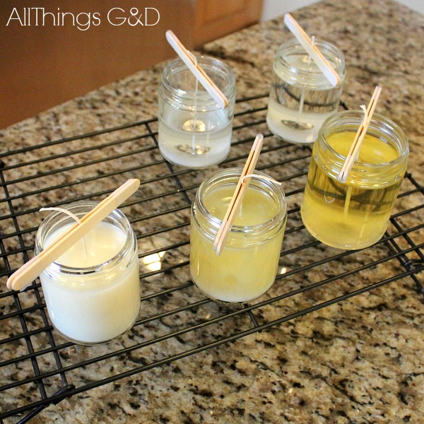 make your own even better citronella candles, crafts, mason jars, outdoor living