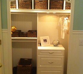 q small nursery open up the closet we were looking for creative and practical ways to, closet, electrical, home decor