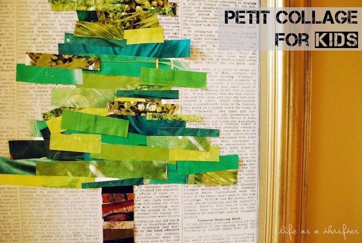 petit collage with kids, crafts, electrical