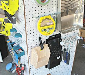 make your own portable storage caddy, cleaning tips, craft rooms, diy, garage doors, garages, painted furniture, storage ideas, tools, Paint Supplies