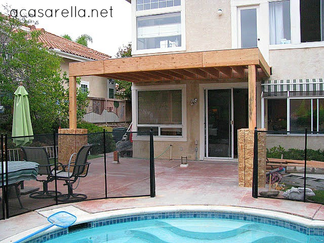 master balcony remodel, decks, home improvement, outdoor furniture, outdoor living, patio, pool designs, And that s why we never noticed that it was starting to rot as in there was a giant mushroom growing out of the wood