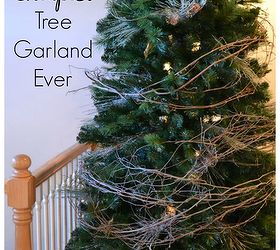 christmas tree decorating holidayhome diy tree garland, christmas decorations, seasonal holiday decor