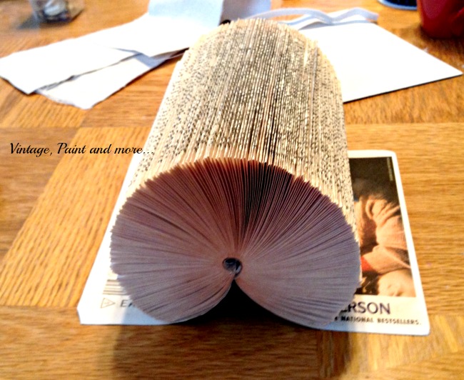 book page noteholder, crafts, home decor, repurposing upcycling