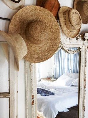 decorating with hats, home decor