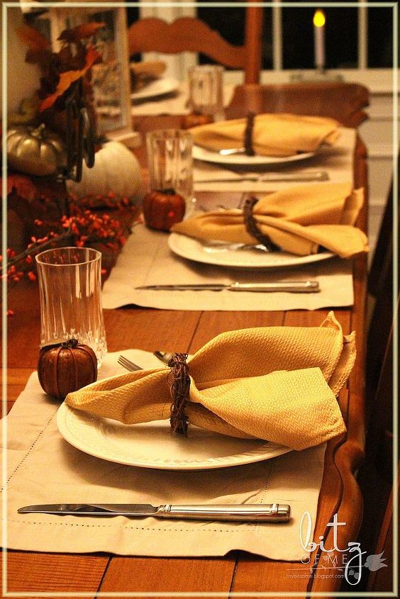 dining room makeover, dining room ideas, home decor, seasonal holiday decor, thanksgiving decorations, Dressed for Thanksgiving