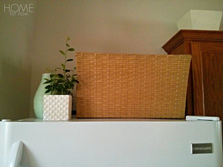 conquer clutter with a basket, cleaning tips, kitchen design