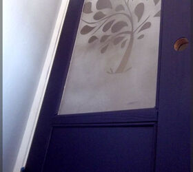 hand built entry door, diy, doors, foyer, Even though I am not great at spray painting we love our door anyway D