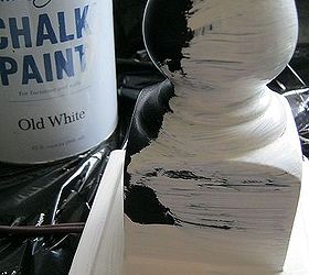annie sloan chalk paint lamp makeover, chalk paint, lighting, painting, Annie Sloan chalk paint