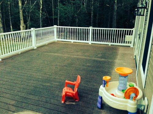 from drab to fab deck makeover, decks, outdoor living