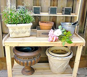 i don t want my potting bench to get dirty is that bad, gardening