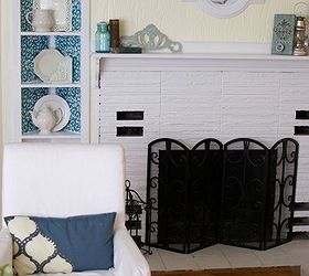 8 shelf makeover, home decor, shelving ideas