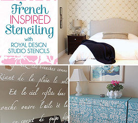 stencil decor to adore french inspired stenciling ideas, painted furniture, wall decor, French inspired designs