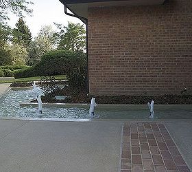formal fountain denver co, outdoor living, ponds water features, A formal fountain