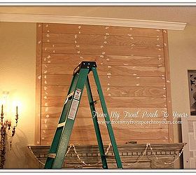diy planked fireplace wall, diy, fireplaces mantels, home decor, living room ideas, wall decor, During makeover