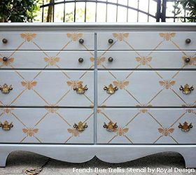 Fab Diy Furniture Stenciling Ideas With Royal Design Studio