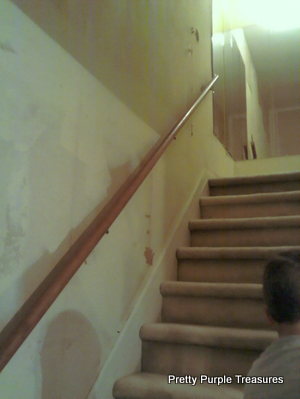 hall and stair makeover, foyer, home decor, stairs, Before
