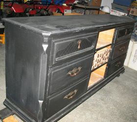 the perfect entertainment set on a budget, painted furniture, repurposing upcycling, It s heavy and a nice size