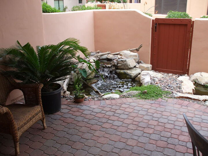 bru, landscape, outdoor living, patio, ponds water features, After