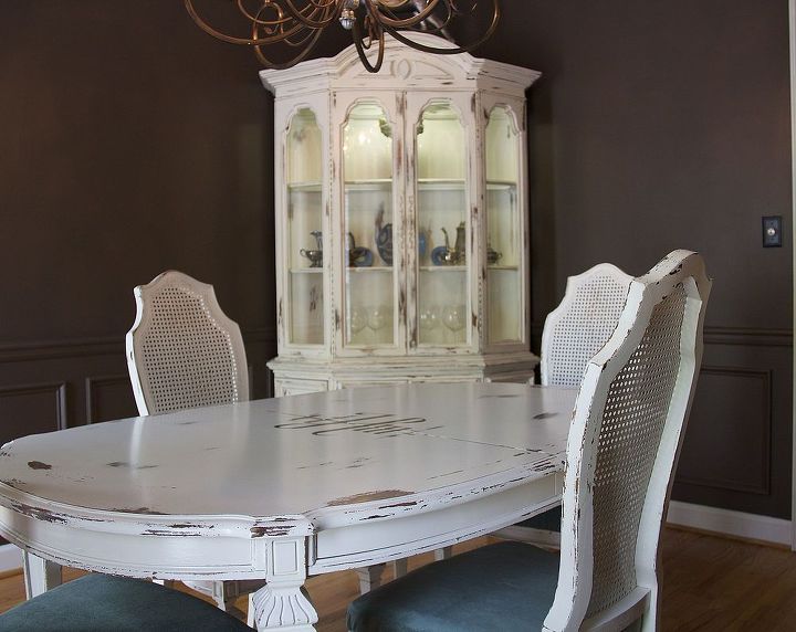 Farmhouse Dining Table Chairs Hutch With A Special Touch Painted Furniture After Of Farmhouse Dining Table Chairs Hutch With A Special Touch Painted Furniture After Of