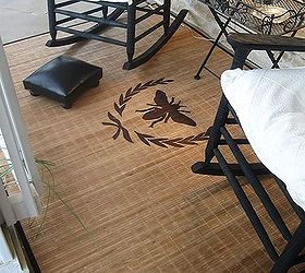 front porch rug, flooring, painting, Finished product