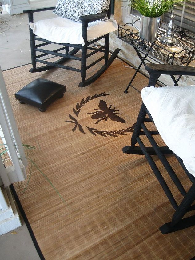 front porch rug, flooring, painting, Finished product