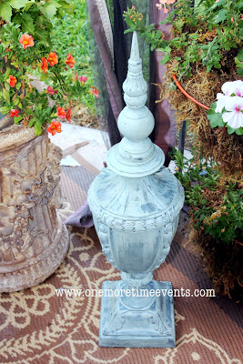adding old lamps to your outdoor spaces, gardening, outdoor living, repurposing upcycling