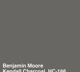 50 shades of gray, painting, A fantastic choice for an accent wall or just an inspired room Benjamin Moore s Kendall Charcoal HC 166 is dark rich We COULD make a joke there