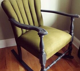 how to paint a rocking chair, painted furniture, After