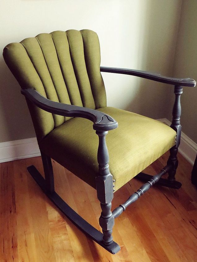 how to paint a rocking chair, painted furniture, After