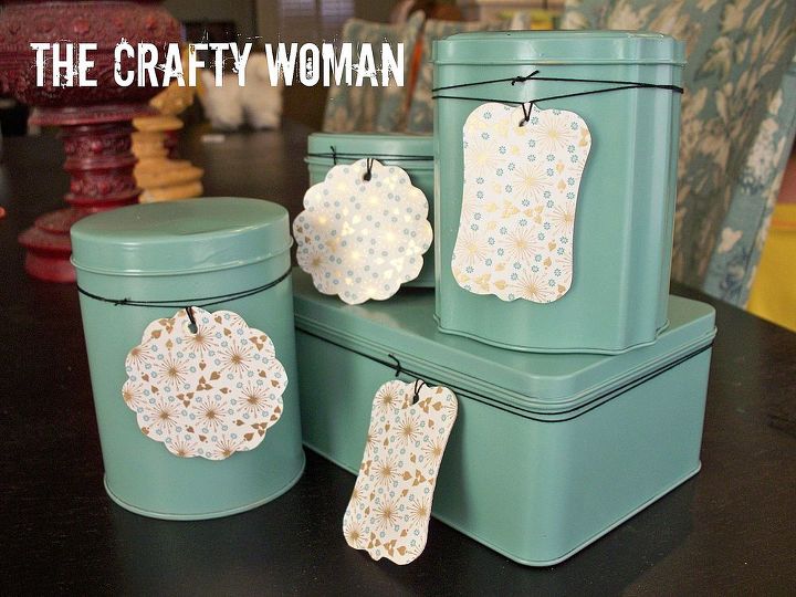 repurposing old tins, crafts, A new collection from random tins
