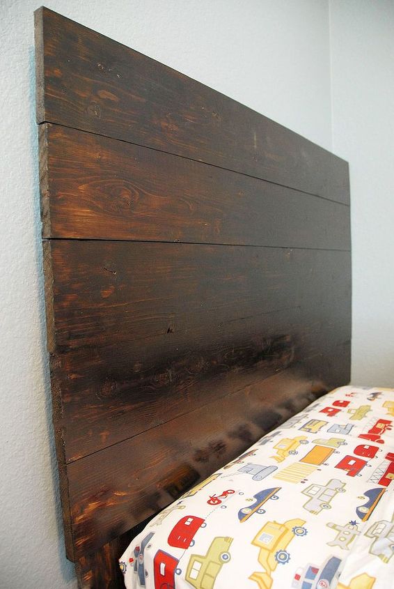 30 diy headboard, diy, how to, repurposing upcycling, woodworking projects, Final product side