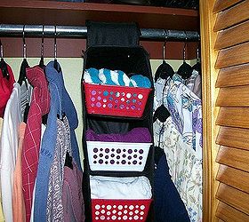 make the most out of a small closet, cleaning tips, closet, urban living, Tight for two but possible