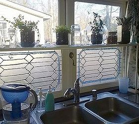 Leaded Glass Look on a Budget