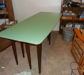 q am repurposing a table into a desk need help with decorating the top, painted furniture, repurposing upcycling