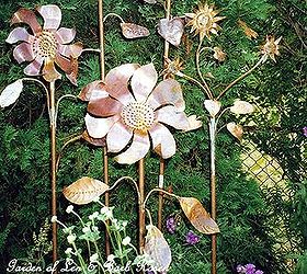 make your own garden sculptures and accents, crafts, outdoor living, Using plumbing supplies copper tubing copper flashing you can cut out and solder your own metal garden sculptures and accents for a fraction of what it costs to buy them http ourfairfieldhomeandgarden com