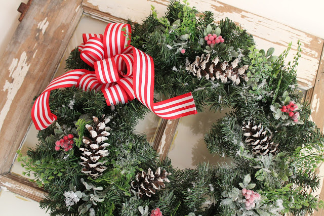 frosty pinecones, christmas decorations, seasonal holiday decor