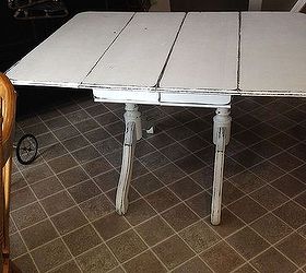 sad little duncan fife table turned gorgeous eye catching star, chalk paint, painted furniture