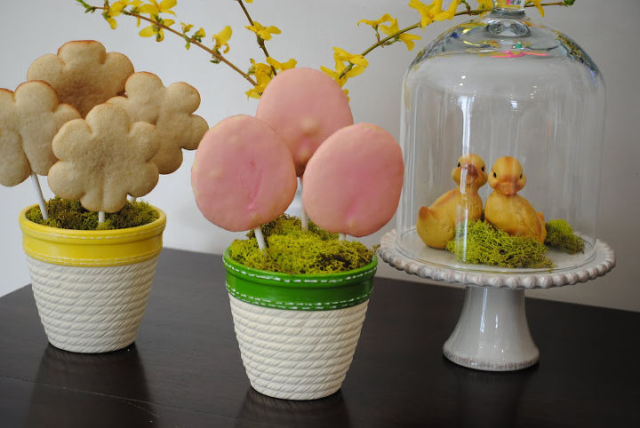 edible easter centerpiece, easter decorations, seasonal holiday d cor, Sweet little Easter centerpieces