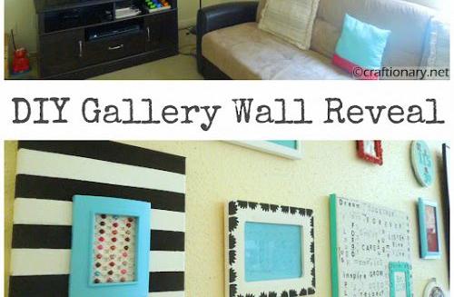 diy gallery room reveal family room, crafts, DIY Gallery Room Reveal Family Room