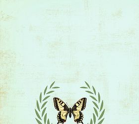 free spring has sprung butterfly printables, seasonal holiday decor, Spring Butterfly Notepaper Printable 1 no dropshadows