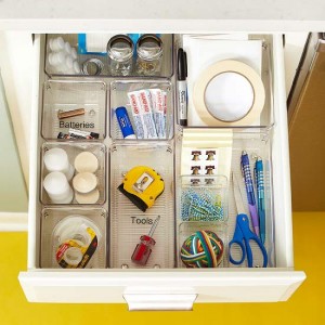 the kitchen clutter magnet the junk drawer, cleaning tips, kitchen design, storage ideas, Here s your goal An organized junk drawer where everything is easily found easily accessed