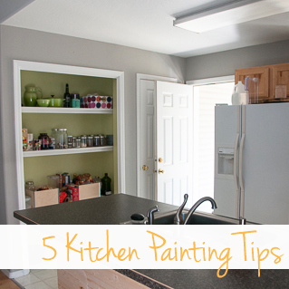 5 tips for painting a kitchen, kitchen design, painting