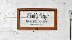 antique window signage, crafts