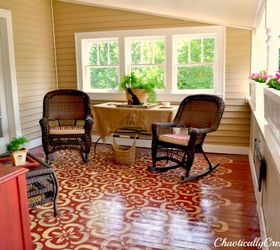 Upstairs Porch Uplift