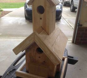 a birdhouse that houses no birds, diy, how to, woodworking projects