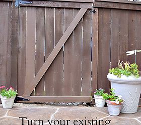 Convert an Existing Fence Into a Gate