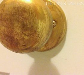 how to age brass, doors