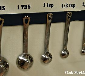 measuring cup and spoon organization, crafts, kitchen design, organizing