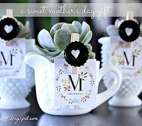 milk glass succulent mother s day gift, crafts, succulents, A sweet gift